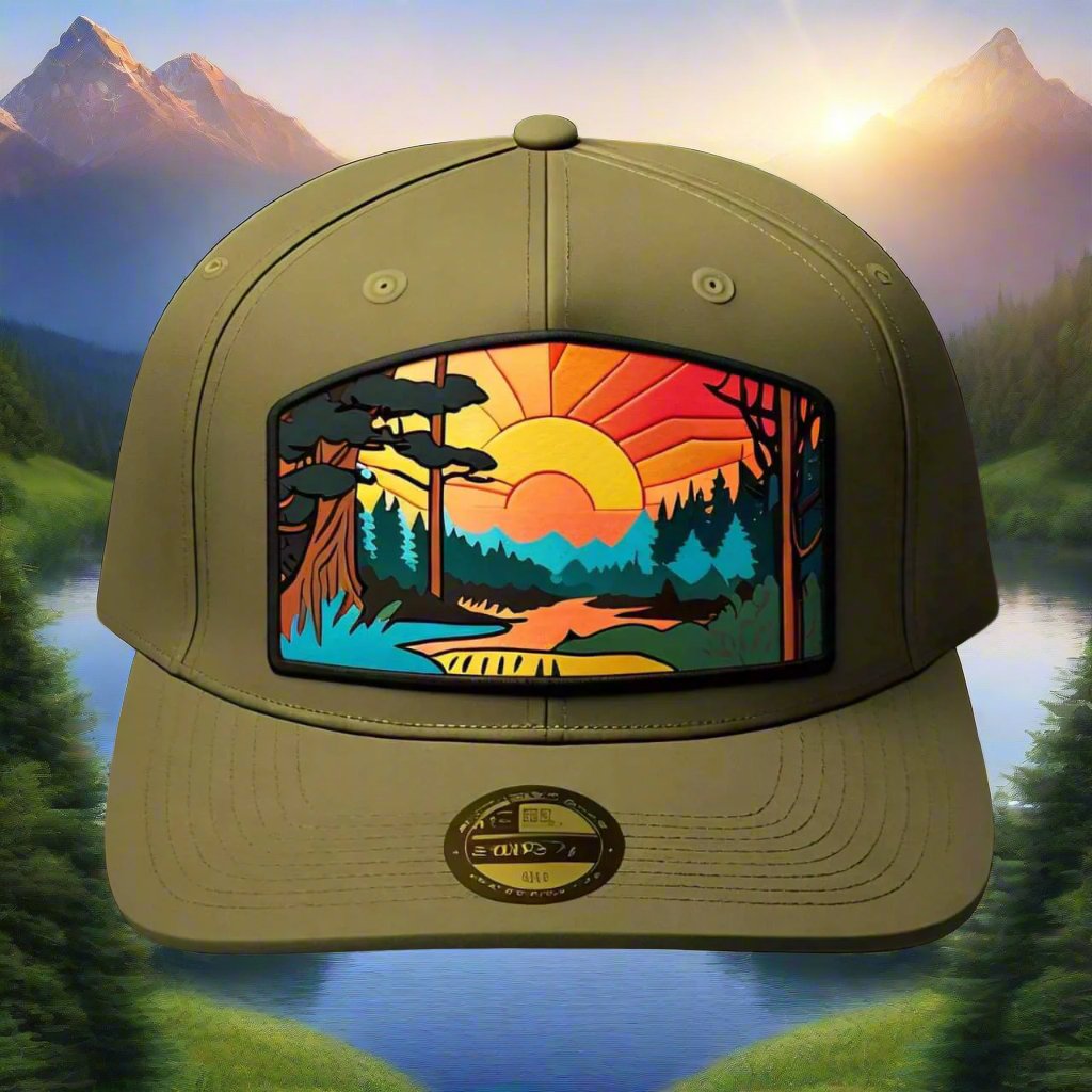 Hats-Nature & Animals.16: Sun-Forest - Global Warming Warrior Wear, "S.P.C." A Social Purpose Corporation