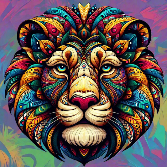 EXOTIC BIG CATS: A King Lion.B - Global Warming Warrior Wear, "S.P.C." A Social Purpose Corporation   ZEBRA UNDERGROUND