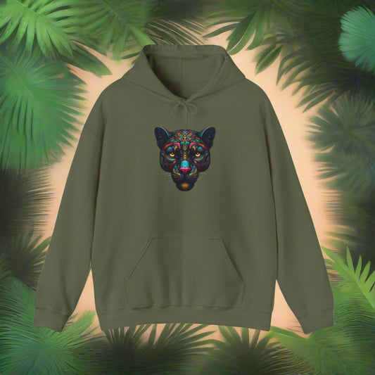 AMAZON APPAREL COMPANY: Black Panther. A - Hoodie - Global Warming Warrior Wear, "S.P.C." A Social Purpose Corporation   ZEBRA UNDERGROUND