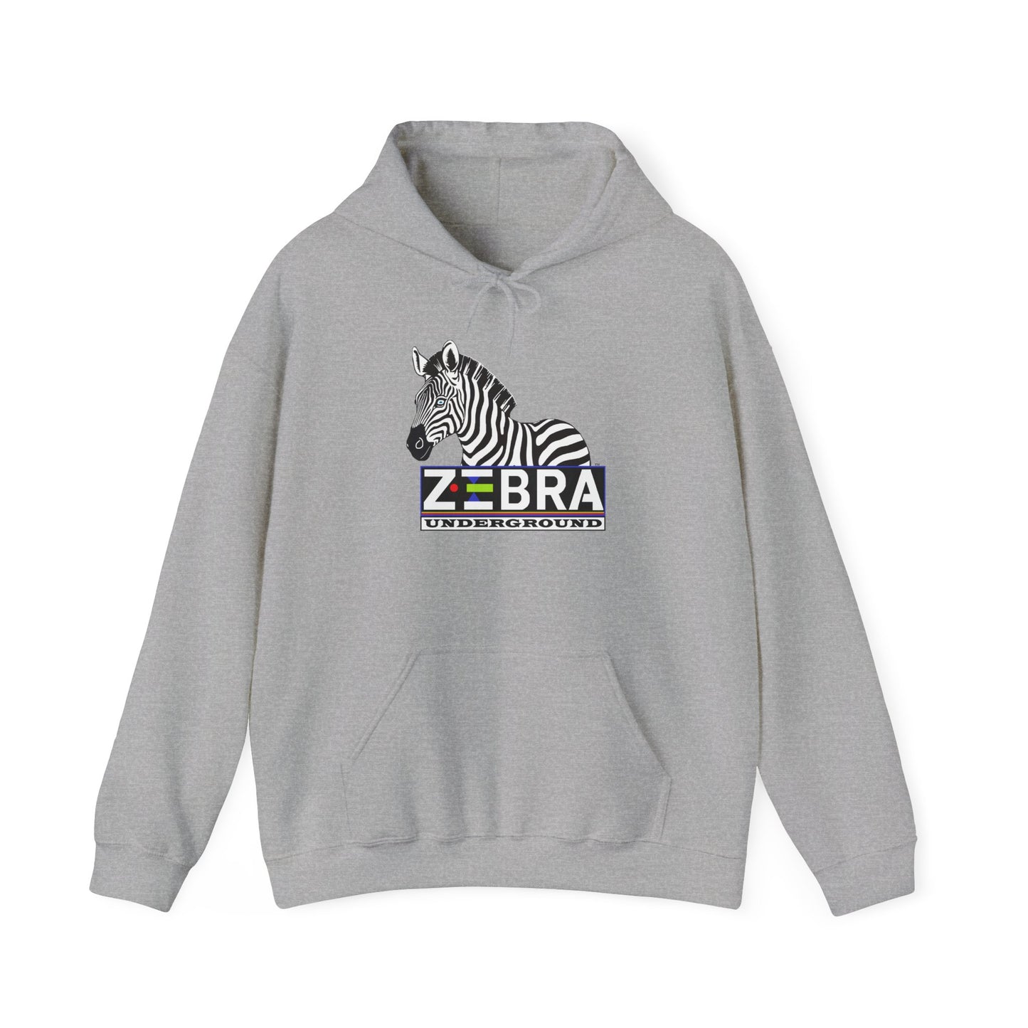 1. ZEBRA UNDERGROUND - Logo Design on Hoodie - ZEBRA UNDERGROUND
