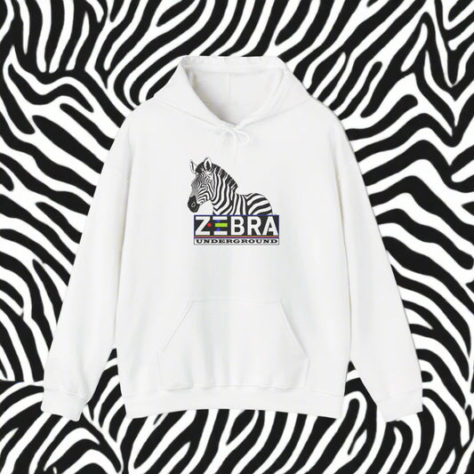 1. ZEBRA UNDERGROUND - Logo Design on Hoodie - ZEBRA UNDERGROUND  ZEBRA UNDERGROUND