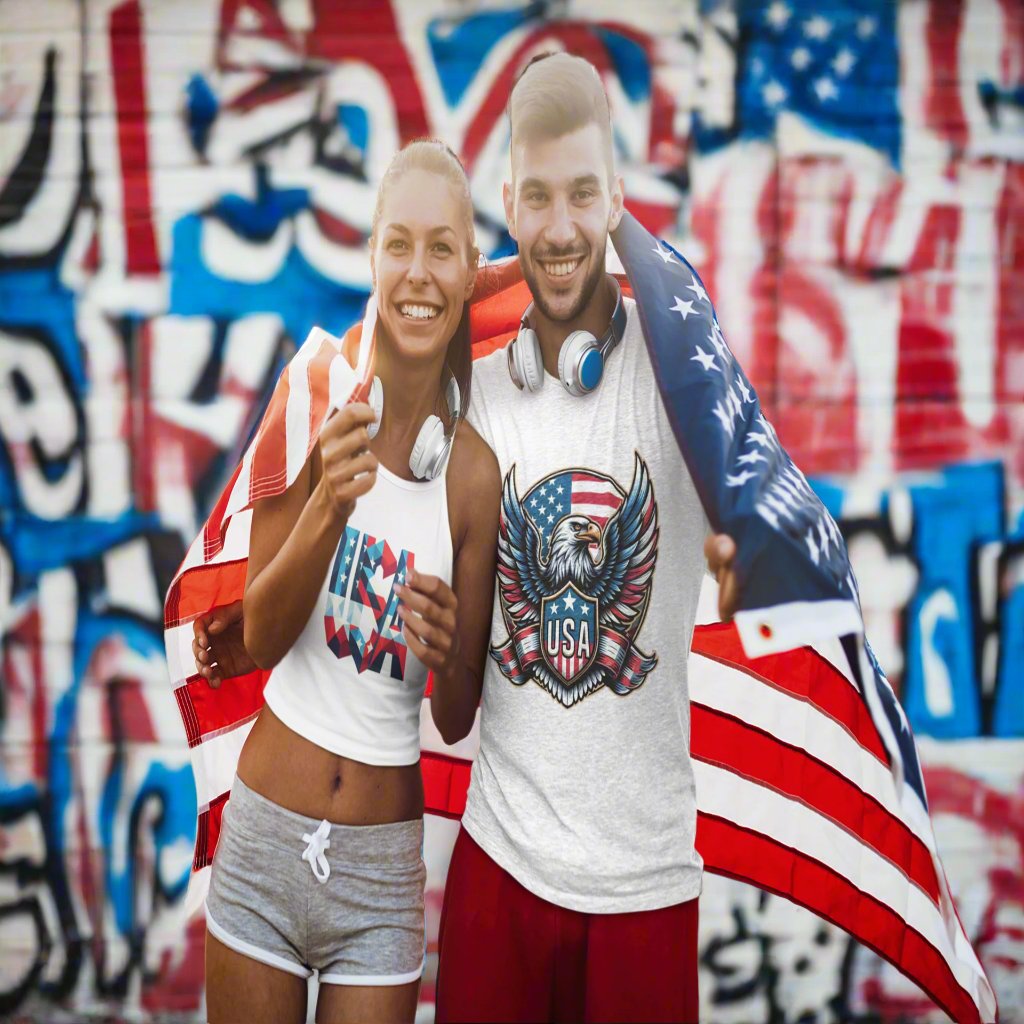 USA Themed T-shirts - Graphic T-Shirts & Hoodies - UNISEX