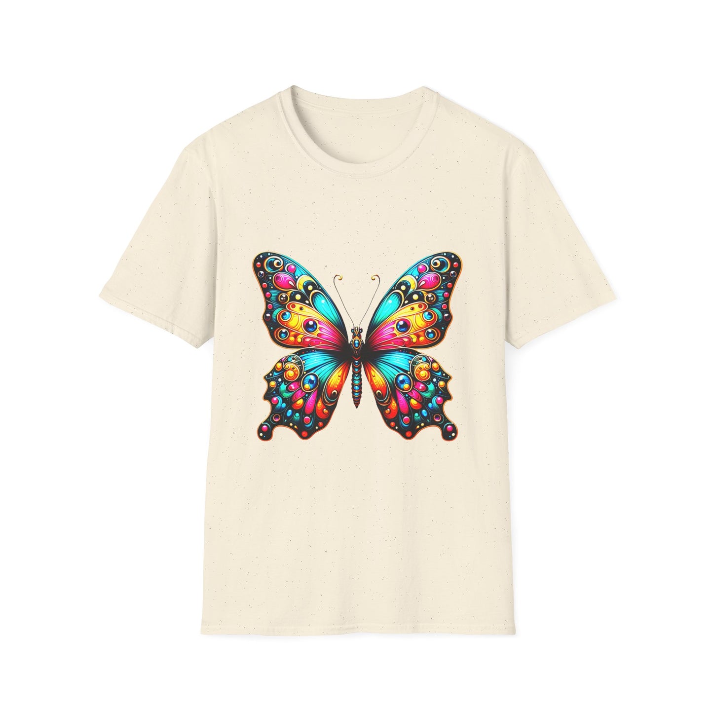 8. Butterfly / Unisex Graphic Tee Shirt - Global Warming Warrior Wear, "S.P.C." A Social Purpose Corporation  