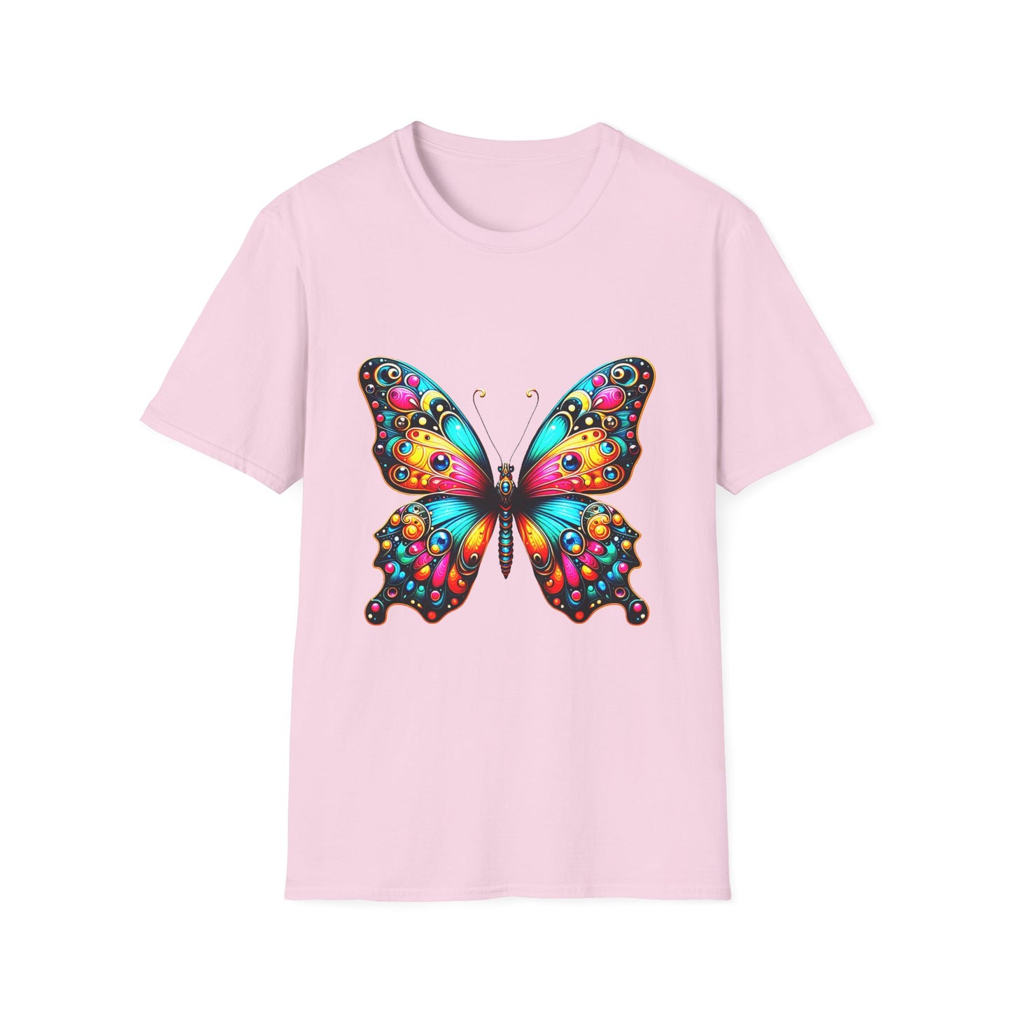 8. Butterfly / Unisex Graphic Tee Shirt - Global Warming Warrior Wear, "S.P.C." A Social Purpose Corporation  