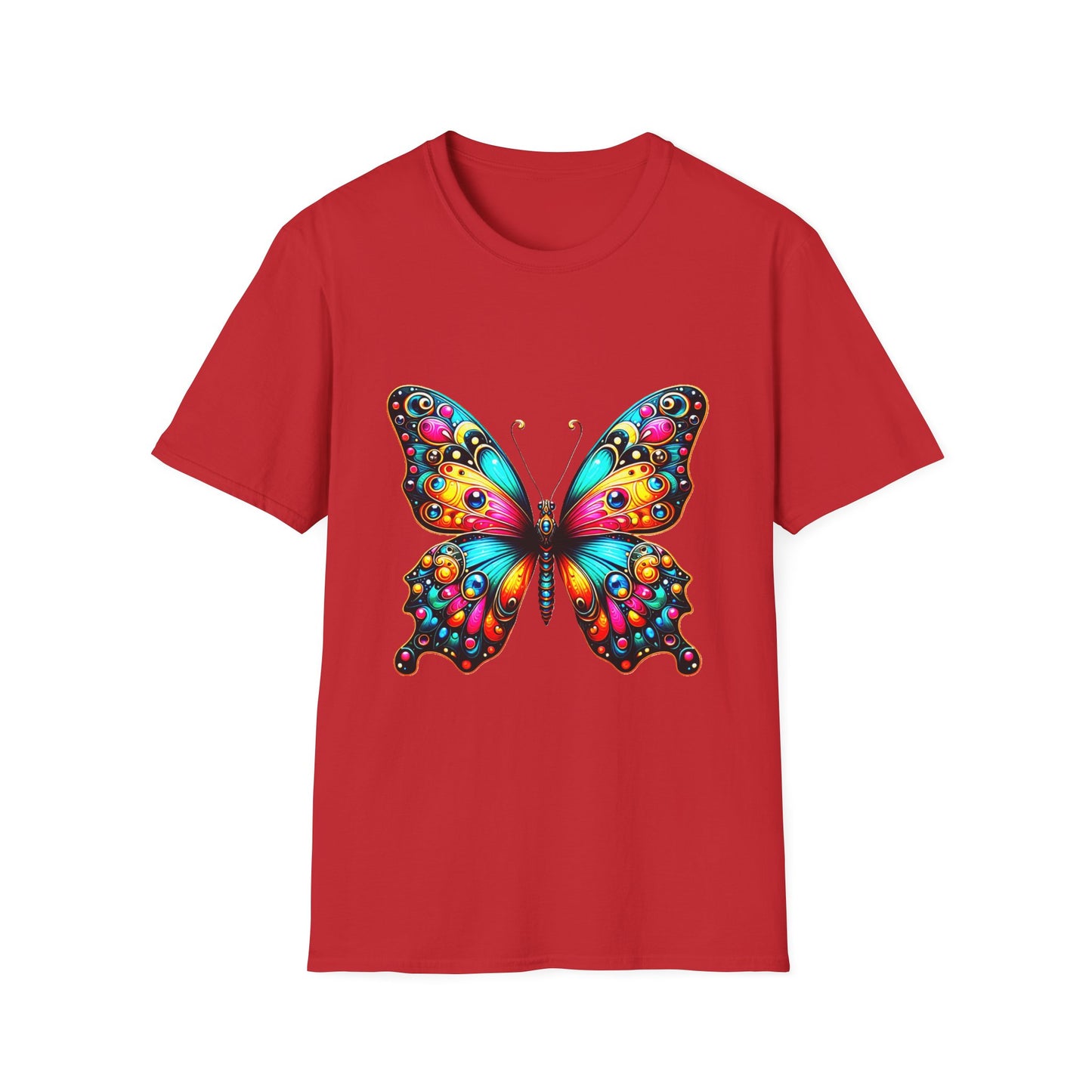 8. Butterfly / Unisex Graphic Tee Shirt - Global Warming Warrior Wear, "S.P.C." A Social Purpose Corporation  