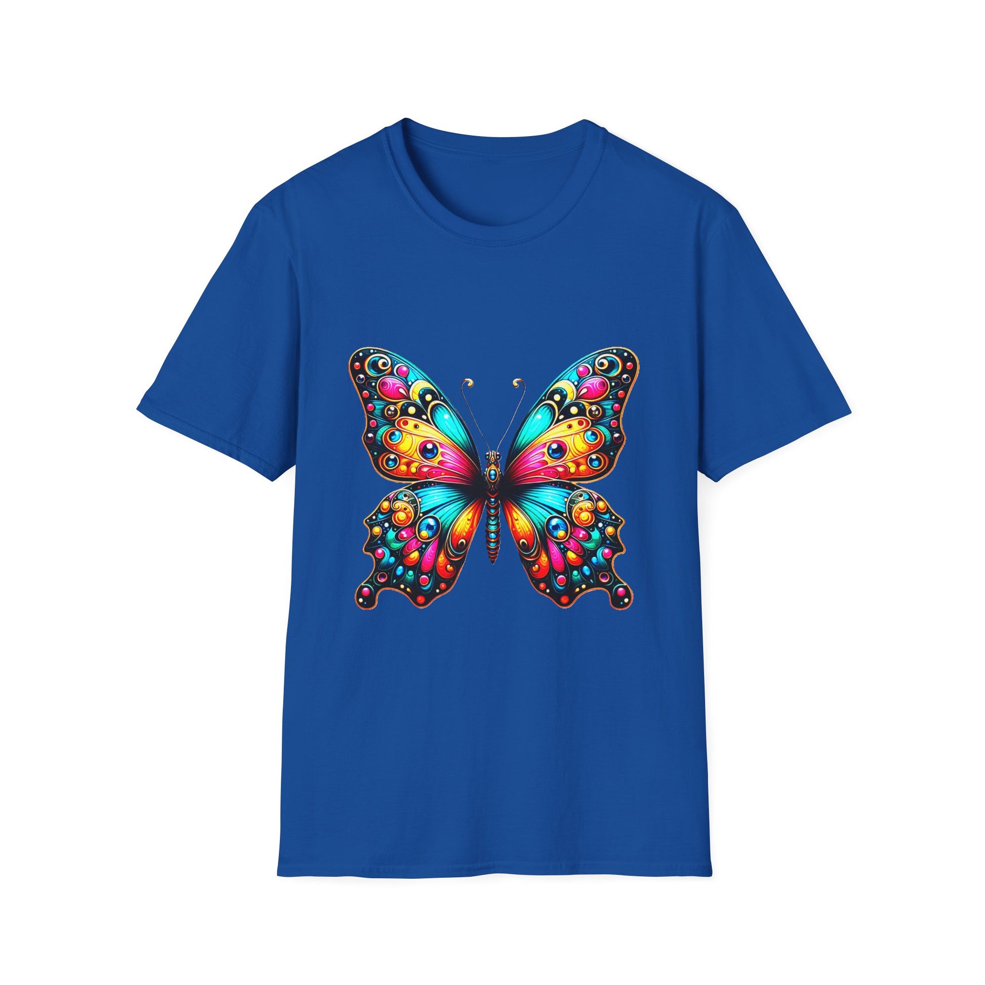 8. Butterfly / Unisex Graphic Tee Shirt - Global Warming Warrior Wear, "S.P.C." A Social Purpose Corporation  