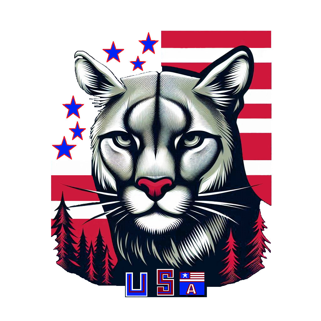 EXOTIC BIG CATS: Cougar-USA.A - Global Warming Warrior Wear, "S.P.C." A Social Purpose Corporation  