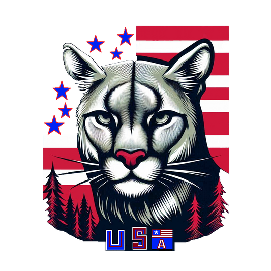 EXOTIC BIG CATS: Cougar-USA.A - Global Warming Warrior Wear, "S.P.C." A Social Purpose Corporation   ZEBRA UNDERGROUND