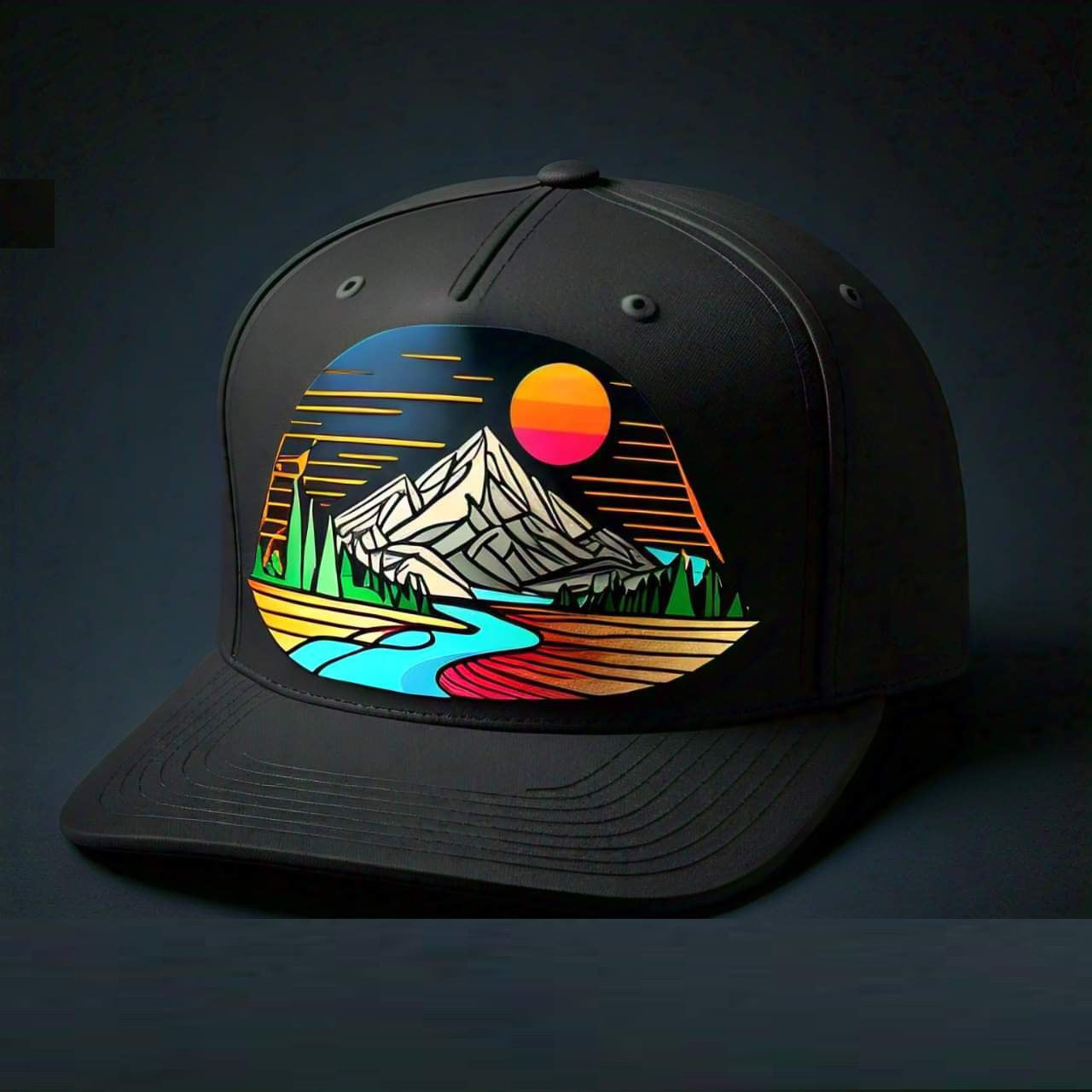 Hats-Nature & Animals.7: Sun-Moon-Trees-Mountains-River - ZEBRA UNDERGROUND 