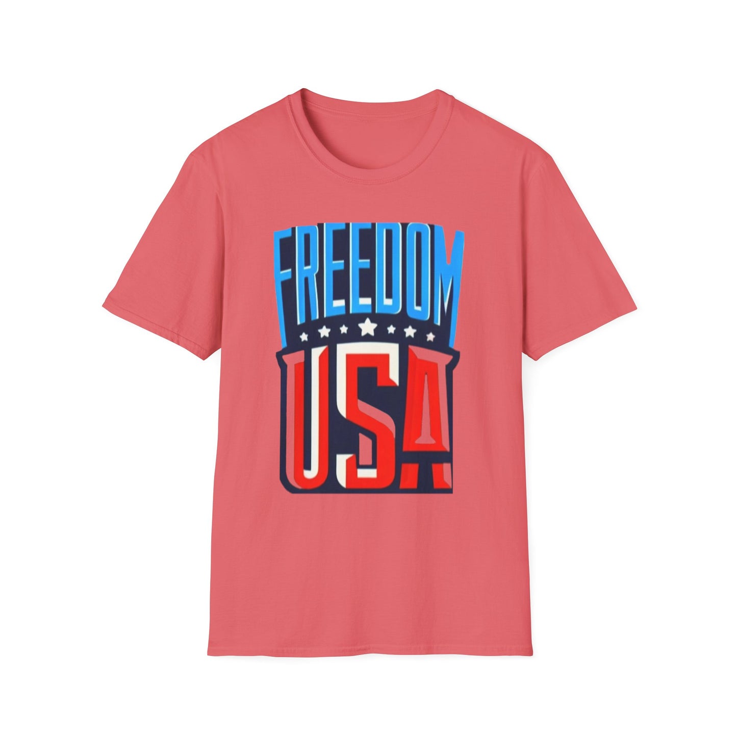 X - Vote - FREEDOM USA-1. / Unisex - Graphic Tee Shirt - Global Warming Warrior Wear, "S.P.C." A Social Purpose Corporation  