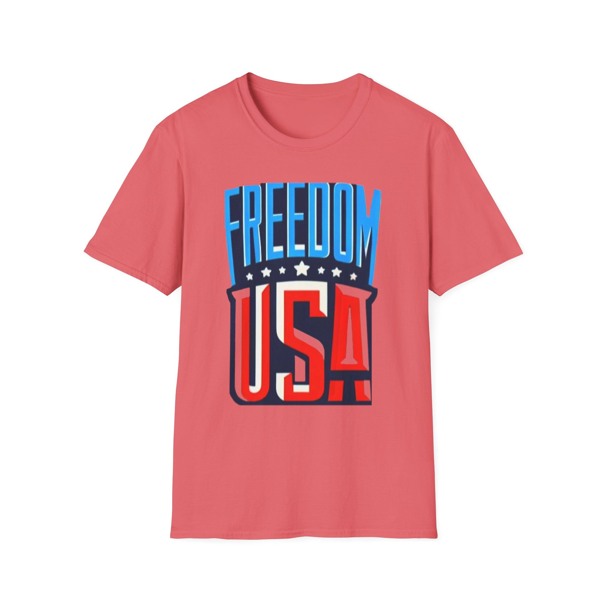 X - Vote - FREEDOM USA-1. / Unisex - Graphic Tee Shirt - Global Warming Warrior Wear, "S.P.C." A Social Purpose Corporation  