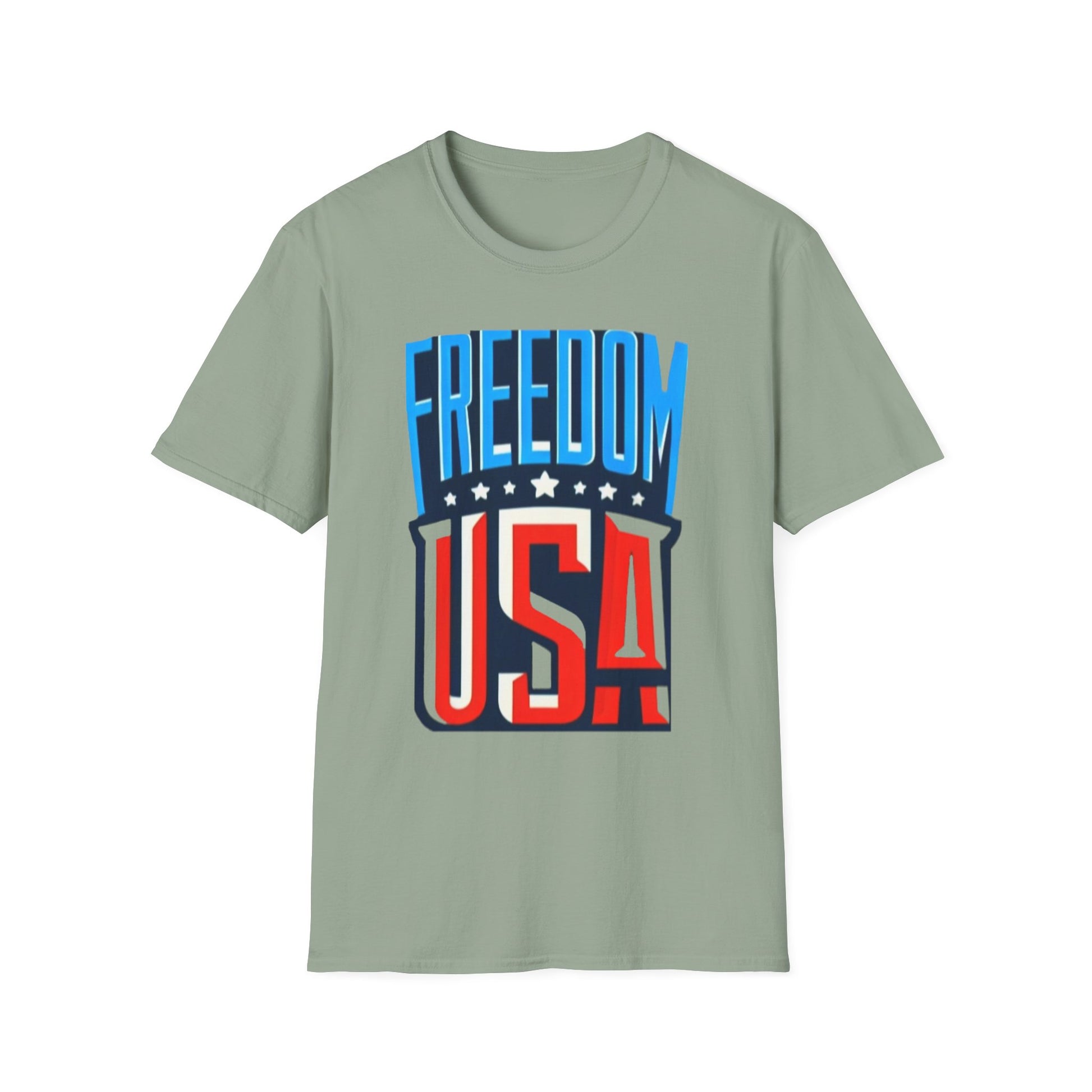 X - Vote - FREEDOM USA-1. / Unisex - Graphic Tee Shirt - Global Warming Warrior Wear, "S.P.C." A Social Purpose Corporation  