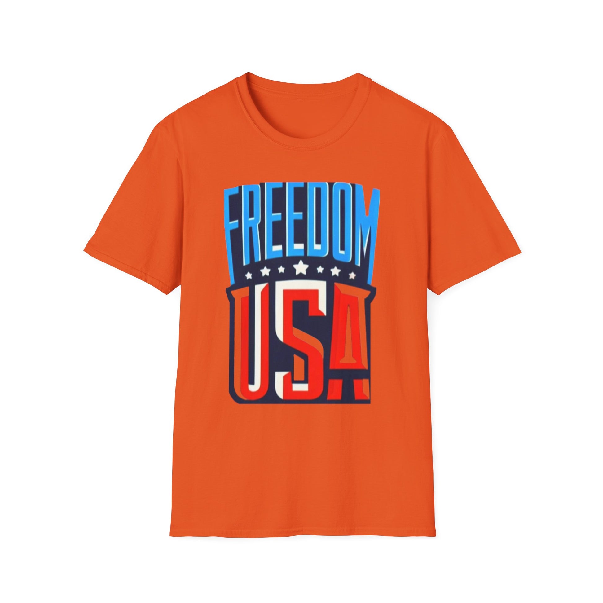 X - Vote - FREEDOM USA-1. / Unisex - Graphic Tee Shirt - Global Warming Warrior Wear, "S.P.C." A Social Purpose Corporation  