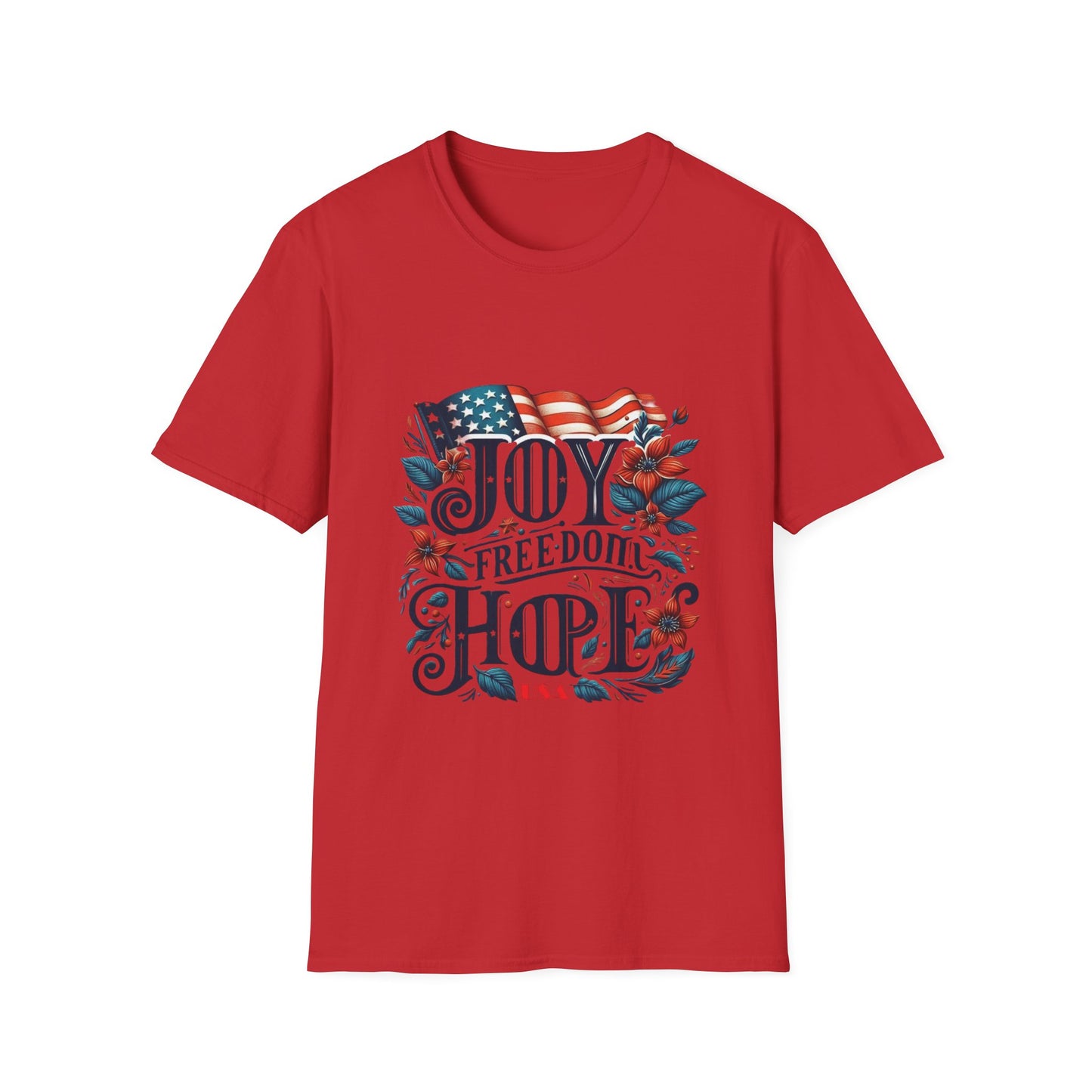 X - Vote - Joy - FREEDOM - Hope - USA-1. / Unisex Graphic Tee Shirt - Global Warming Warrior Wear, "S.P.C." A Social Purpose Corporation  