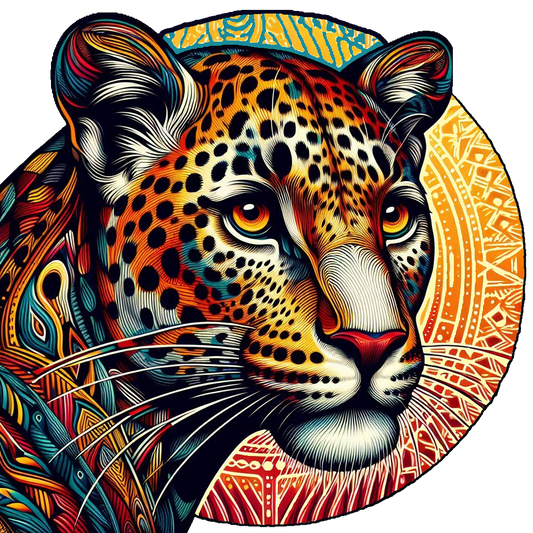 EXOTIC BIG CATS: Leopard.B - Global Warming Warrior Wear, "S.P.C." A Social Purpose Corporation   ZEBRA UNDERGROUND