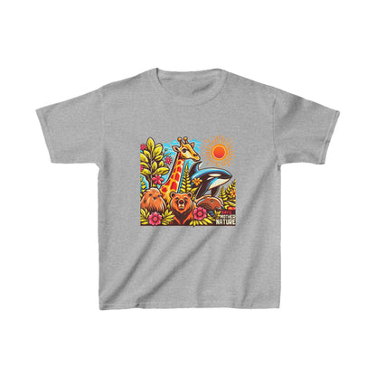 5-A. Save Mother Nature / Unisex Graphic Tee Shirt - Global Warming Warrior Wear, "S.P.C." A Social Purpose Corporation  