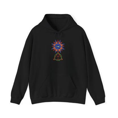 Egyptian Sun - Peace - Love - Unity Unisex Graphic Hoodie - Amazon Apparel Company 