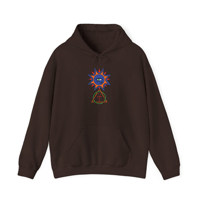 Egyptian Sun - Peace - Love - Unity Unisex Graphic Hoodie - Amazon Apparel Company 