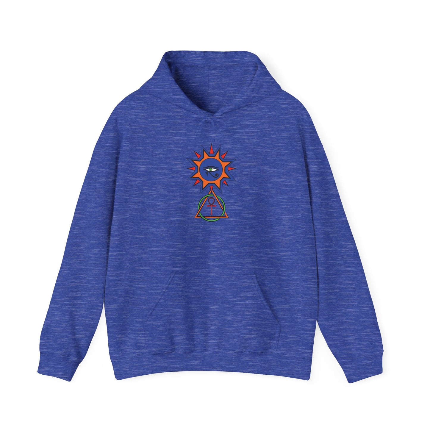 Egyptian Sun - Peace - Love - Unity Unisex Graphic Hoodie - Amazon Apparel Company 