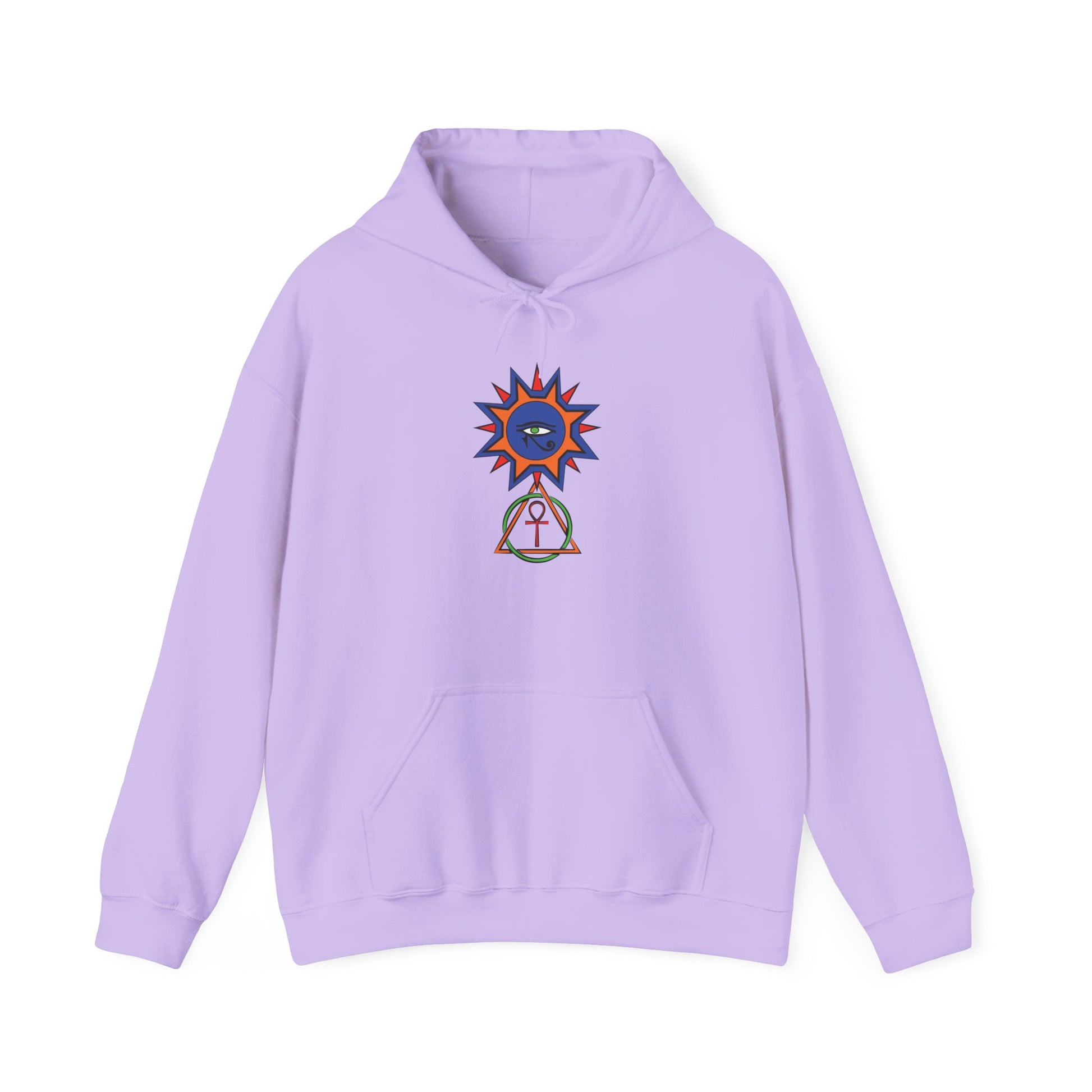 Egyptian Sun - Peace - Love - Unity Unisex Graphic Hoodie - Amazon Apparel Company 