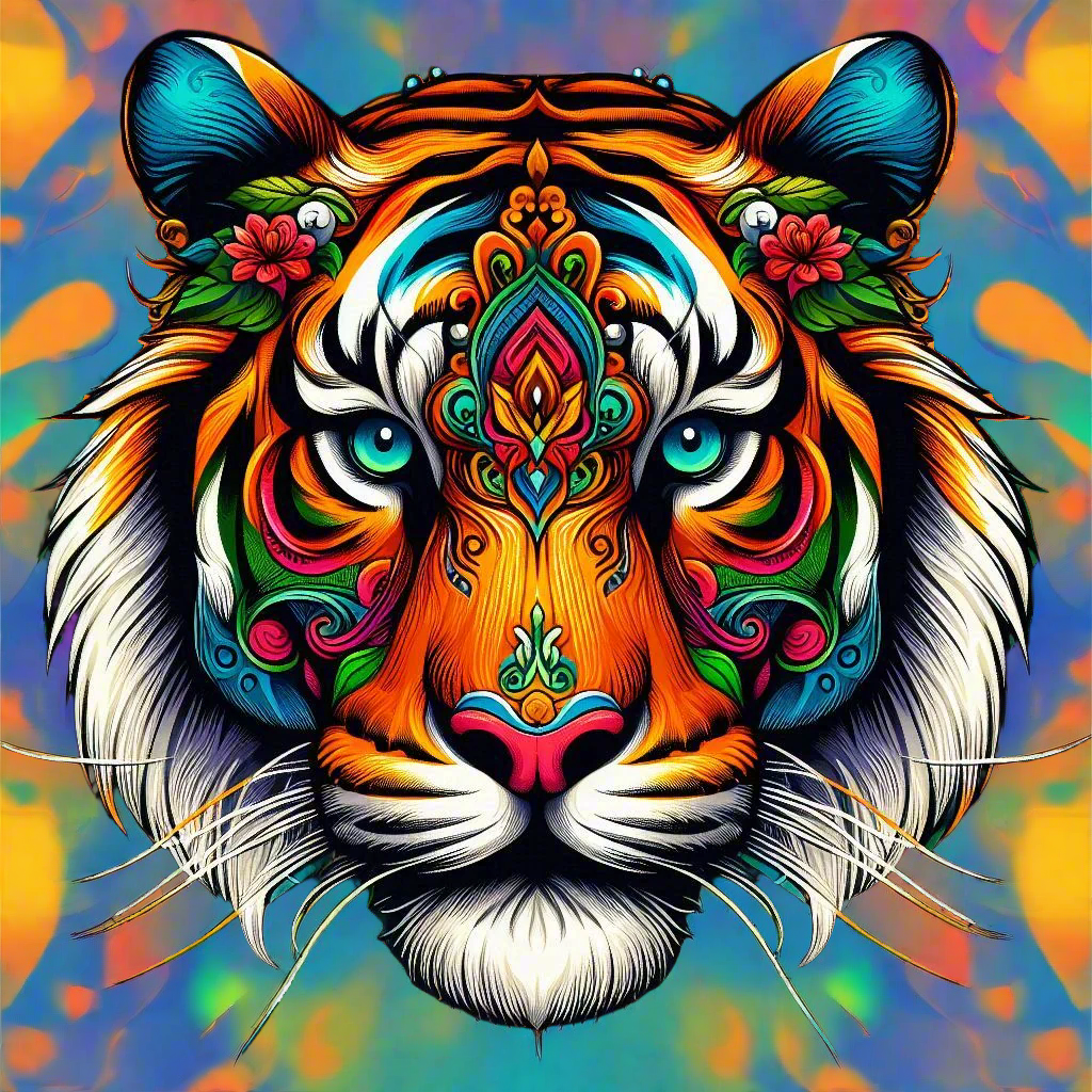 EXOTIC BIG CATS: A Tiger.B - Global Warming Warrior Wear, "S.P.C." A Social Purpose Corporation  